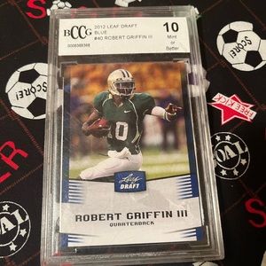 RGIII Card rated as 10 by Beckett.